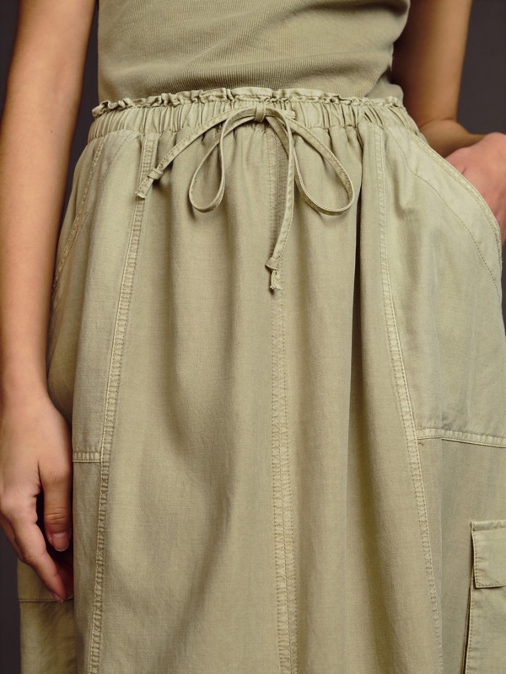 Anthropologie High-Neck Tank Twofer Dress by Daily Practice - Picture 6 of 17